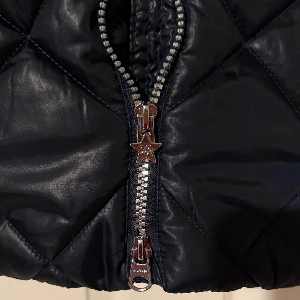 Tommy Hilfiger Girls Navy Puffer Jacket